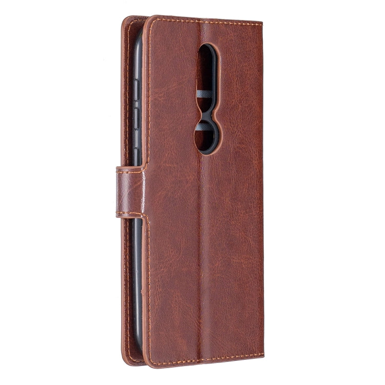 For Nokia 4.2 Crazy Horse Texture Horizontal Flip Leather Case with Holder & Card Slots & Wallet & Photo Frame