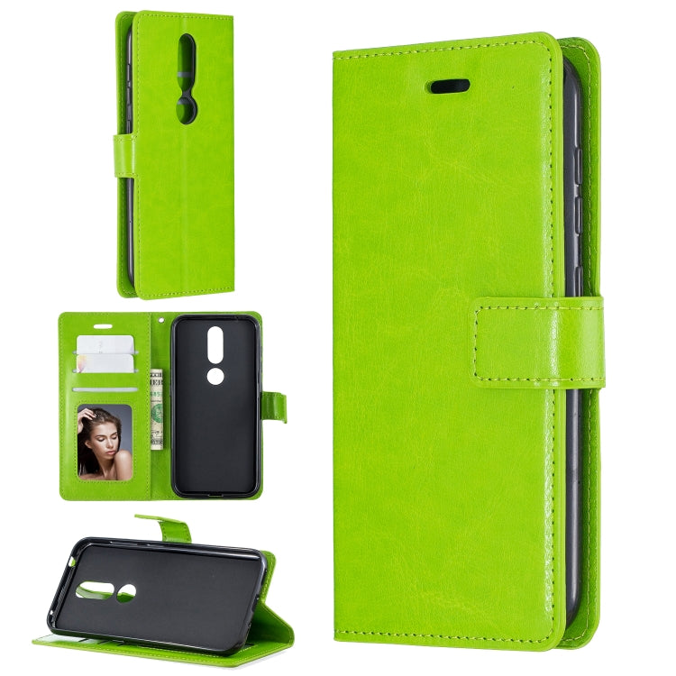 For Nokia 4.2 Crazy Horse Texture Horizontal Flip Leather Case with Holder & Card Slots & Wallet & Photo Frame