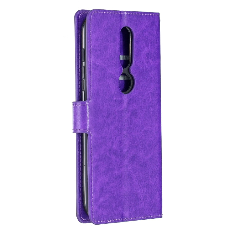 For Nokia 4.2 Crazy Horse Texture Horizontal Flip Leather Case with Holder & Card Slots & Wallet & Photo Frame