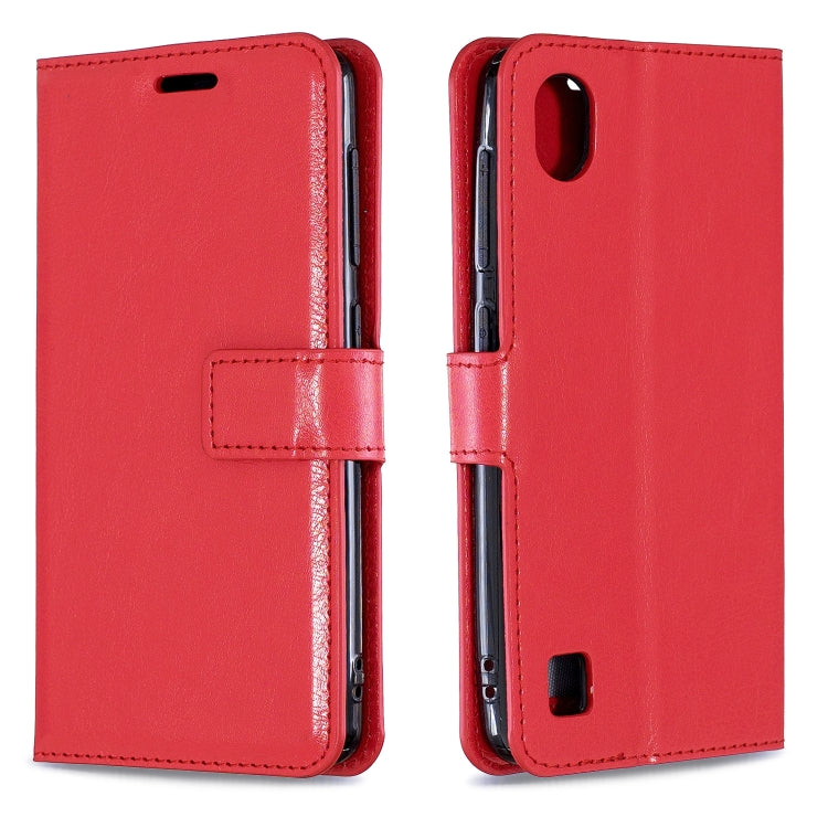 For ZTE Blade A5 2019 Crazy Horse Texture Horizontal Flip Leather Case with Holder & Card Slots & Wallet & Photo Frame
