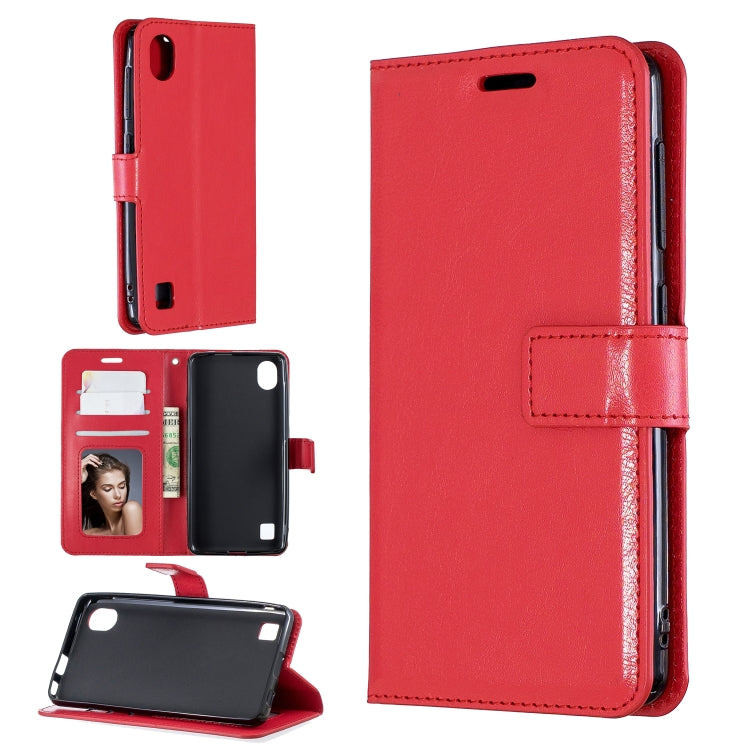 For ZTE Blade A5 2019 Crazy Horse Texture Horizontal Flip Leather Case with Holder & Card Slots & Wallet & Photo Frame