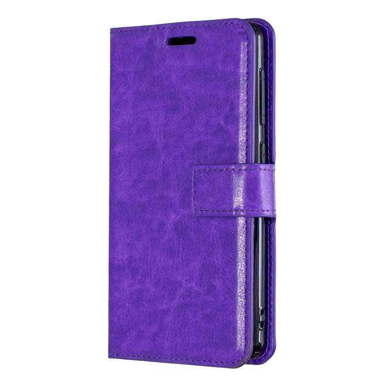 For ZTE Blade A5 2019 Crazy Horse Texture Horizontal Flip Leather Case with Holder & Card Slots & Wallet & Photo Frame