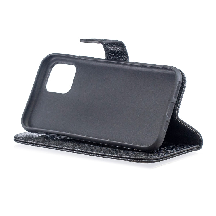 For iPhone 11 Pro Lychee Texture Horizontal Flip Leather Casewith Holder & Card Slots & Wallet & Photo Frame