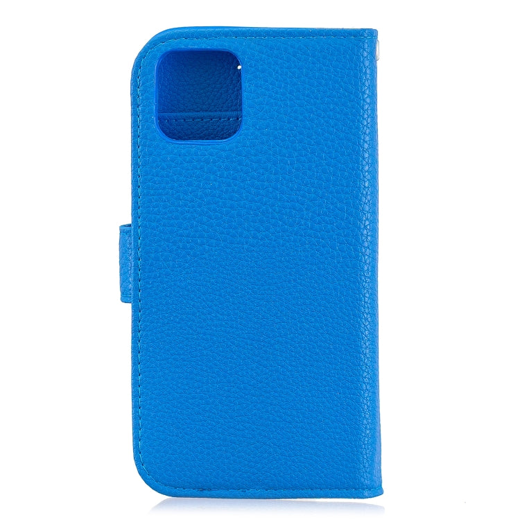 For iPhone 11 Pro Lychee Texture Horizontal Flip Leather Casewith Holder & Card Slots & Wallet & Photo Frame