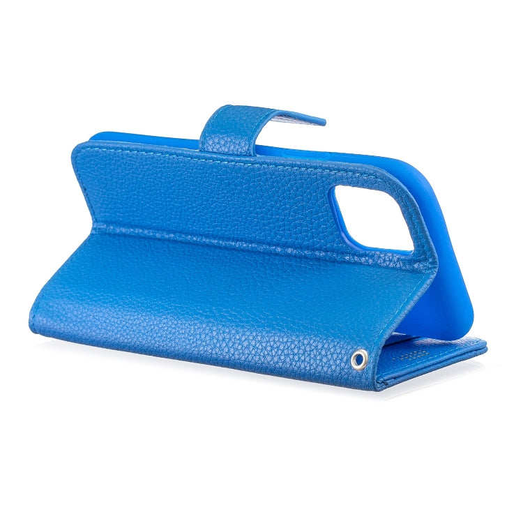 For iPhone 11 Pro Lychee Texture Horizontal Flip Leather Casewith Holder & Card Slots & Wallet & Photo Frame