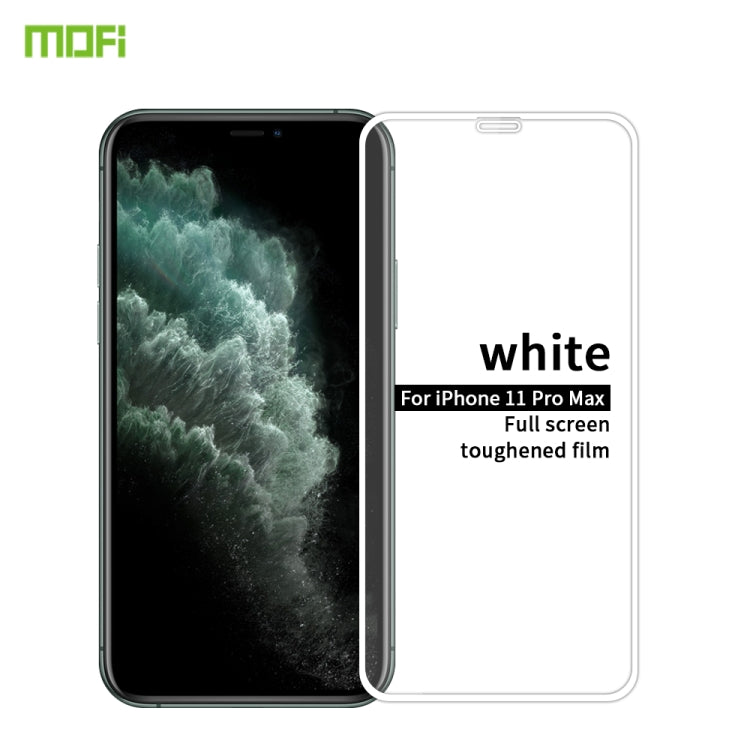 For iPhone 11 Pro Max   MOFI 9H 2.5D Full Screen Tempered Glass Film