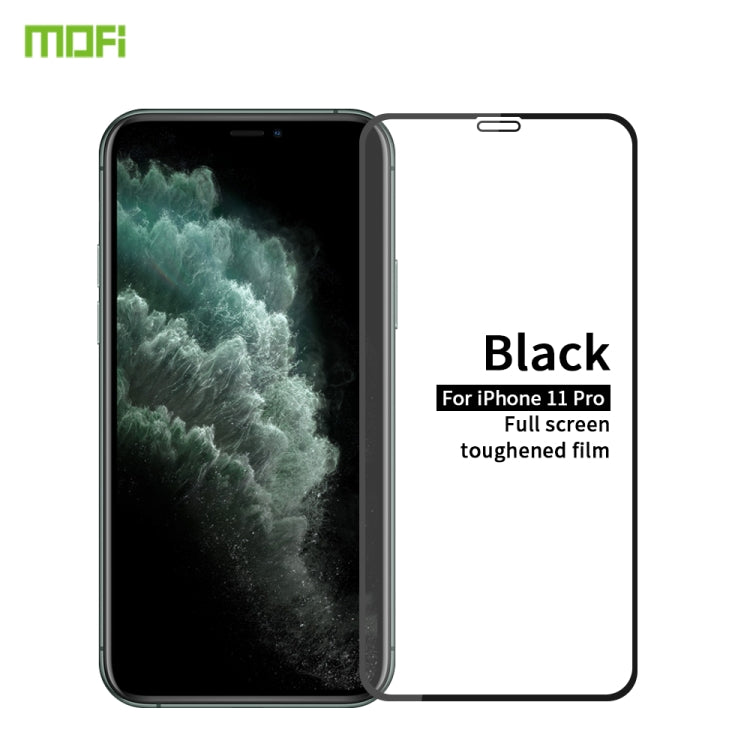 For iPhone 11 Pro MOFI 9H 2.5D Full Screen Tempered Glass Film