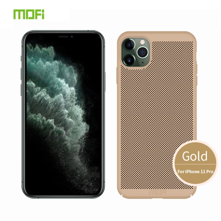 For iPhone 11 Pro MOFI Breathable PC Ultra-thin All-inclusive Protective Case
