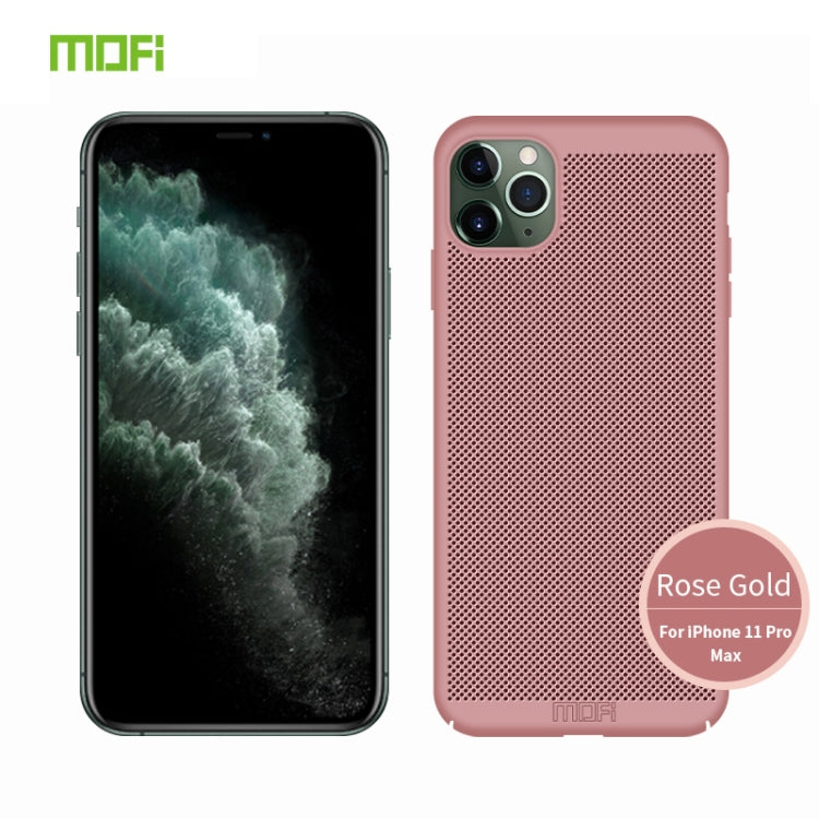 For iPhone 11 Pro Max MOFI Breathable PC Ultra-thin All-inclusive Protective Case