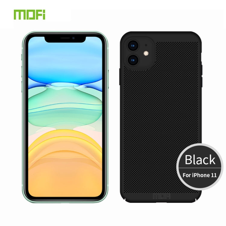 For iPhone 11 MOFI Breathable PC Ultra-thin All-inclusive Protective Case