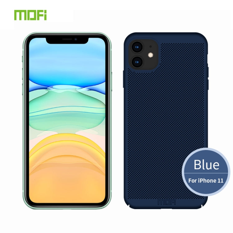 For iPhone 11 MOFI Breathable PC Ultra-thin All-inclusive Protective Case