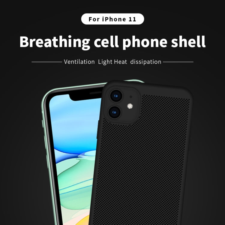 For iPhone 11 MOFI Breathable PC Ultra-thin All-inclusive Protective Case