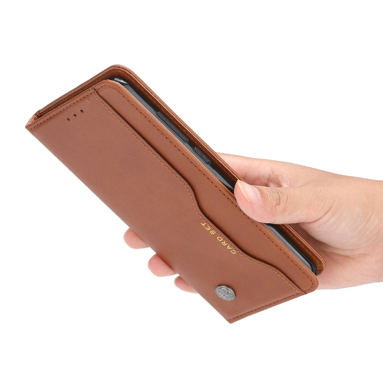 For Xiaomi Redmi Note8 Pro Knead Skin Texture Horizontal Flip Leather Case with Photo Frame & Holder & Card Slots & Wallet