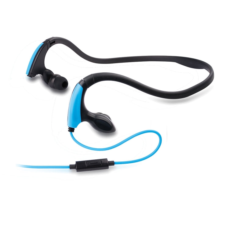 MDR-J039 Waterproof IPX7 10mm Speaker Ergonomic Wired Earhook Earphone Support Underwater Sports