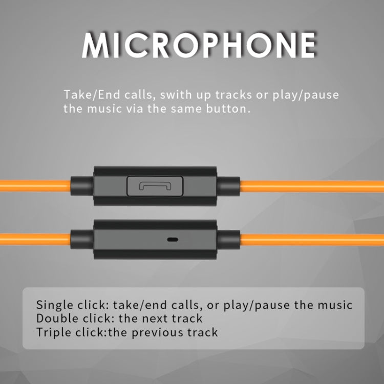 MDR-J039 Waterproof IPX7 10mm Speaker Ergonomic Wired Earhook Earphone Support Underwater Sports