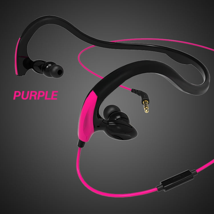 MDR-J039 Waterproof IPX7 10mm Speaker Ergonomic Wired Earhook Earphone Support Underwater Sports
