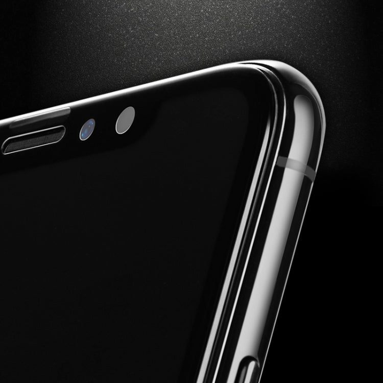 For iPhone 11 Pro 2pcs mocolo 0.33mm 9H 2.5D Full Glue Tempered Glass Film(Black)