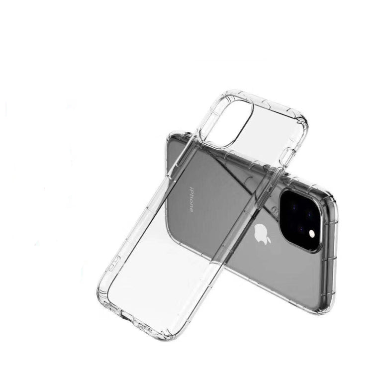 For iPhone 11 Pro Max Four-Side Air Pressure Drop-Proof Thick Transparent TPU Phone Case(Transparent)