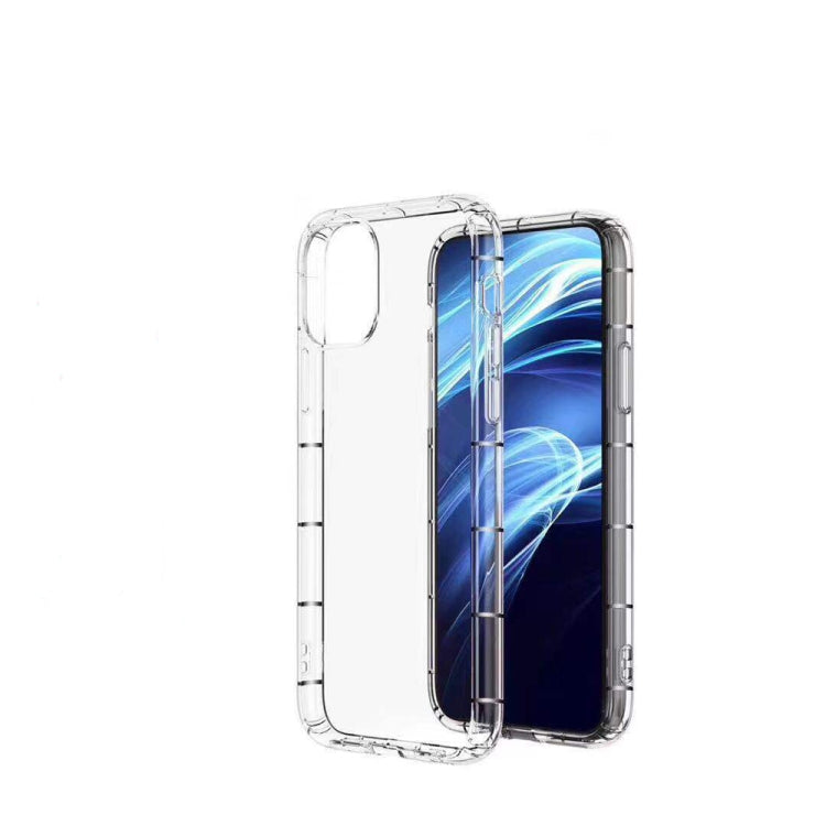 For iPhone 11 Pro Max Four-Side Air Pressure Drop-Proof Thick Transparent TPU Phone Case(Transparent)