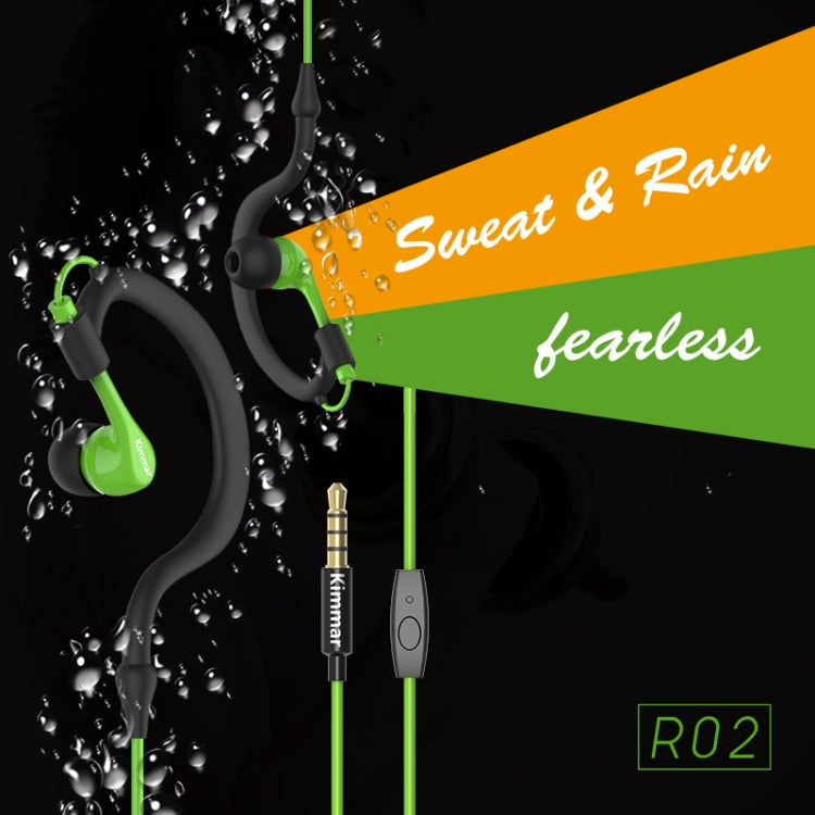Kimmar R02 Sports Sweat Resistant Wired Earphone