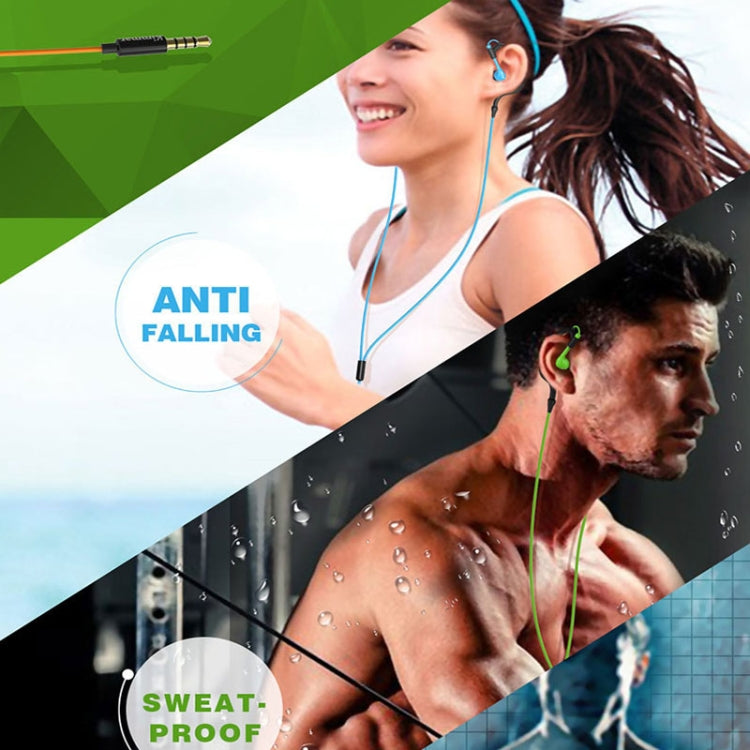 Kimmar R02 Sports Sweat Resistant Wired Earphone