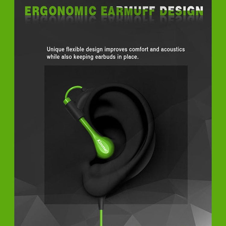 Kimmar R02 Sports Sweat Resistant Wired Earphone