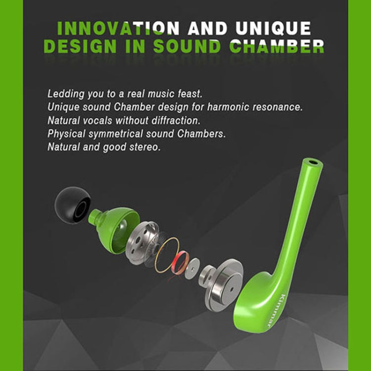 Kimmar R02 Sports Sweat Resistant Wired Earphone