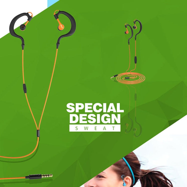 Kimmar R02 Sports Sweat Resistant Wired Earphone