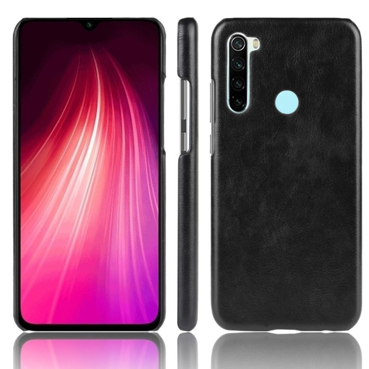For Xiaomi Redmi Note 8 Shockproof Litchi Texture PC + PU Case