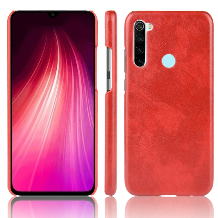 For Xiaomi Redmi Note 8 Shockproof Litchi Texture PC + PU Case