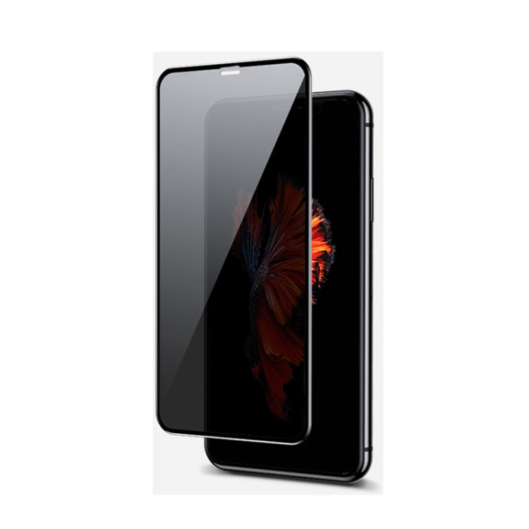 For iPhone 11 Pro Max / XS Max mocolo 0.33mm 9H 2.5D Full Glue Privacy Anti-glare Tempered Glass Film