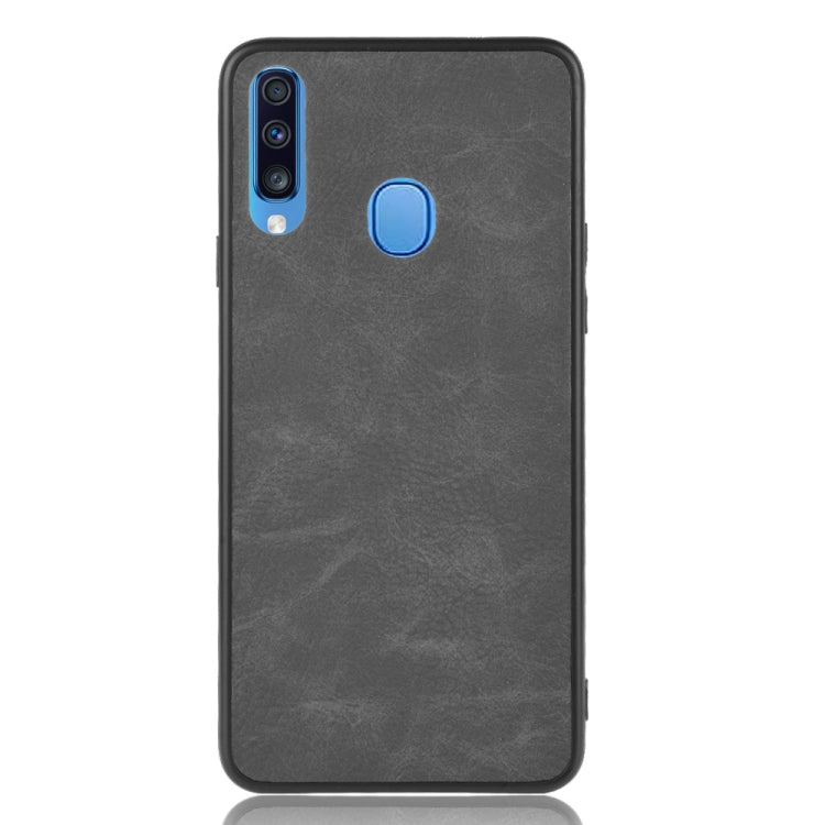 For Galaxy A20s Shockproof Sheep Skin PC + PU + TPU Case