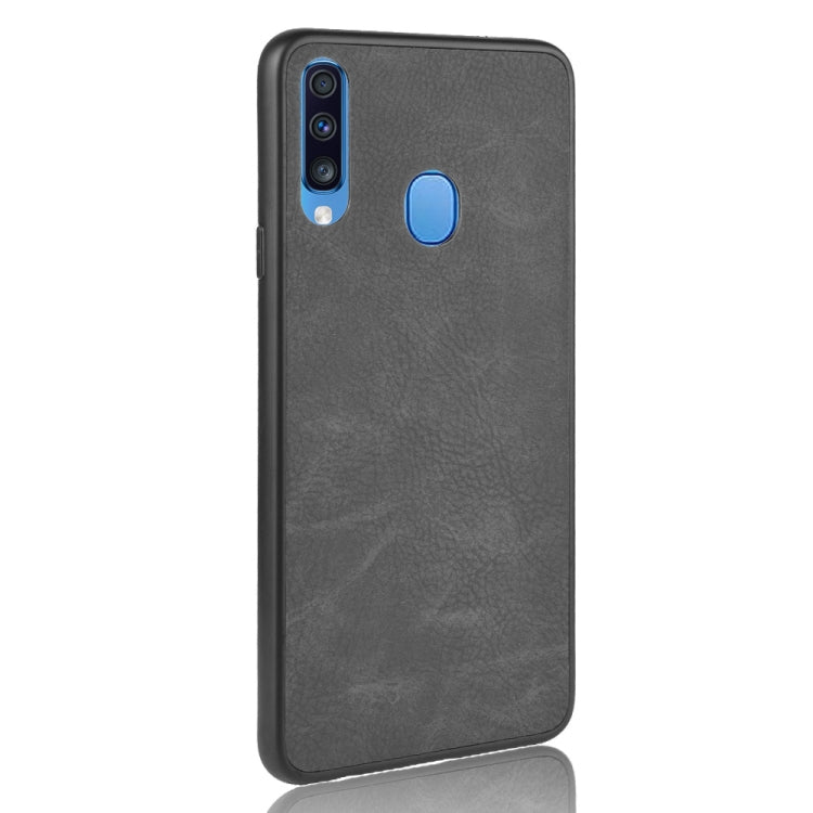 For Galaxy A20s Shockproof Sheep Skin PC + PU + TPU Case