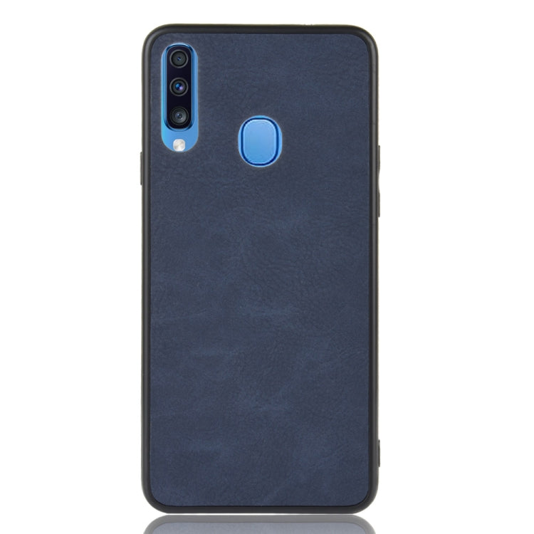 For Galaxy A20s Shockproof Sheep Skin PC + PU + TPU Case