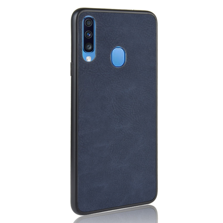 For Galaxy A20s Shockproof Sheep Skin PC + PU + TPU Case