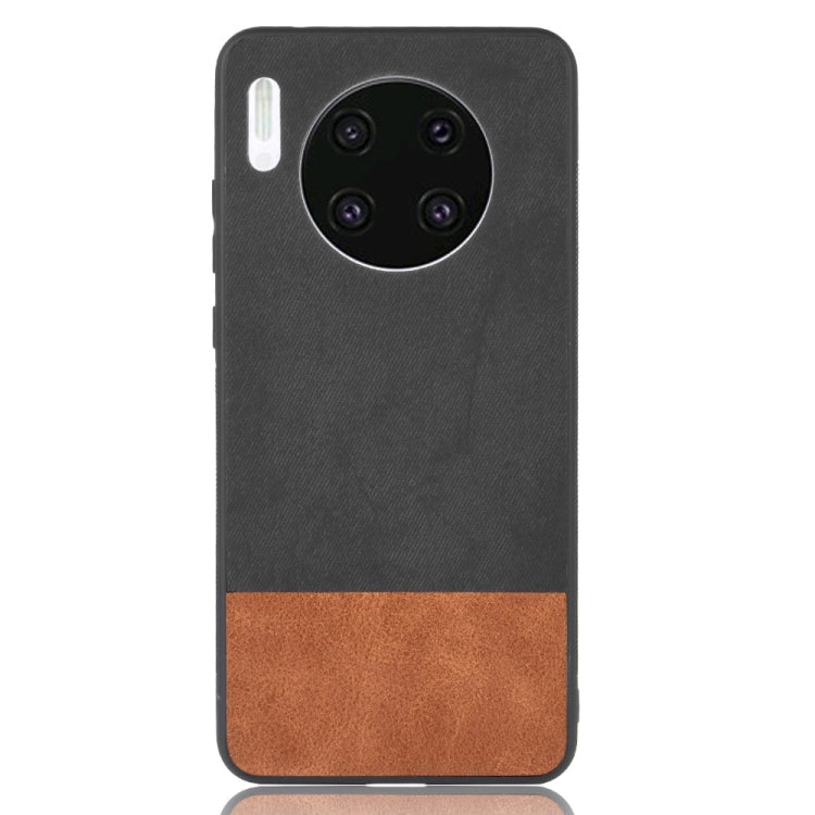 For Huawei Mate 30 Shockproof Color Matching Denim PC + PU + TPU Protective Case