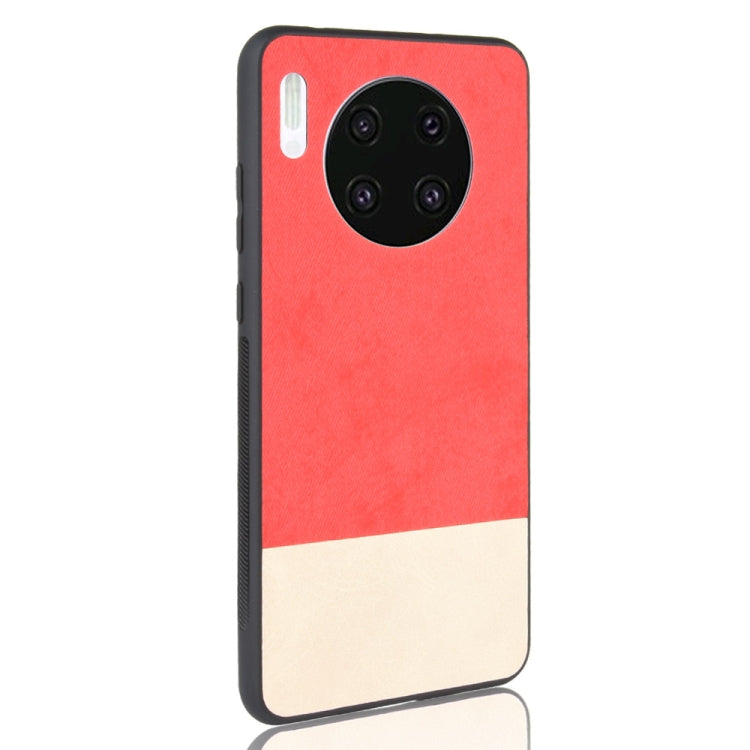 For Huawei Mate 30 Shockproof Color Matching Denim PC + PU + TPU Protective Case