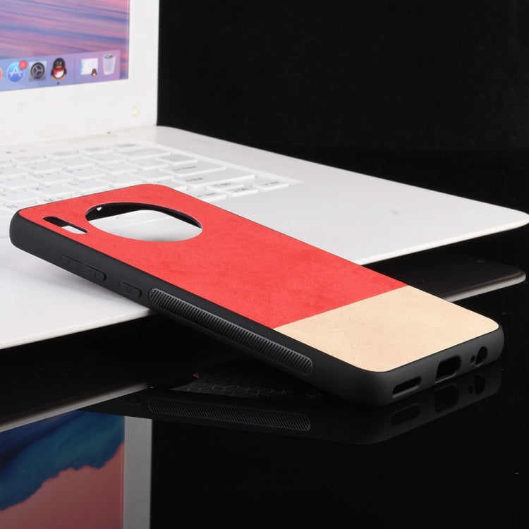 For Huawei Mate 30 Shockproof Color Matching Denim PC + PU + TPU Protective Case