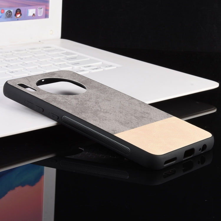 For Huawei Mate 30 Shockproof Color Matching Denim PC + PU + TPU Protective Case