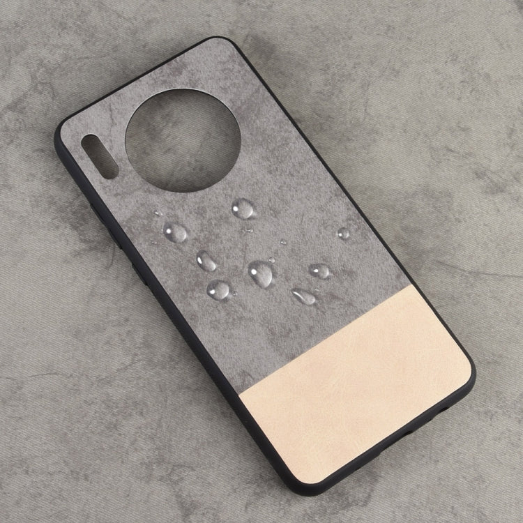 For Huawei Mate 30 Shockproof Color Matching Denim PC + PU + TPU Protective Case