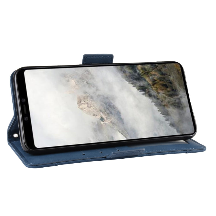 For Google Pixel 4 Wallet Style Skin Feel Calf Pattern Leather Case with Separate Card Slot