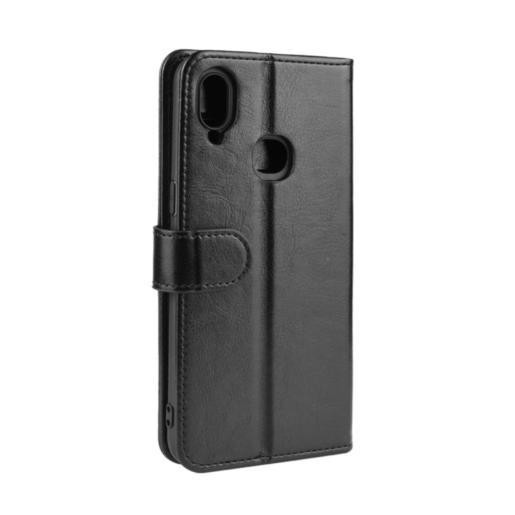 For Galaxy A10S R64 Texture Single Fold Horizontal Flip Leather Case with Holder & Card Slots & Wallet