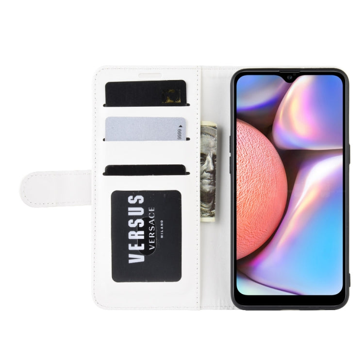 For Galaxy A10S R64 Texture Single Fold Horizontal Flip Leather Case with Holder & Card Slots & Wallet