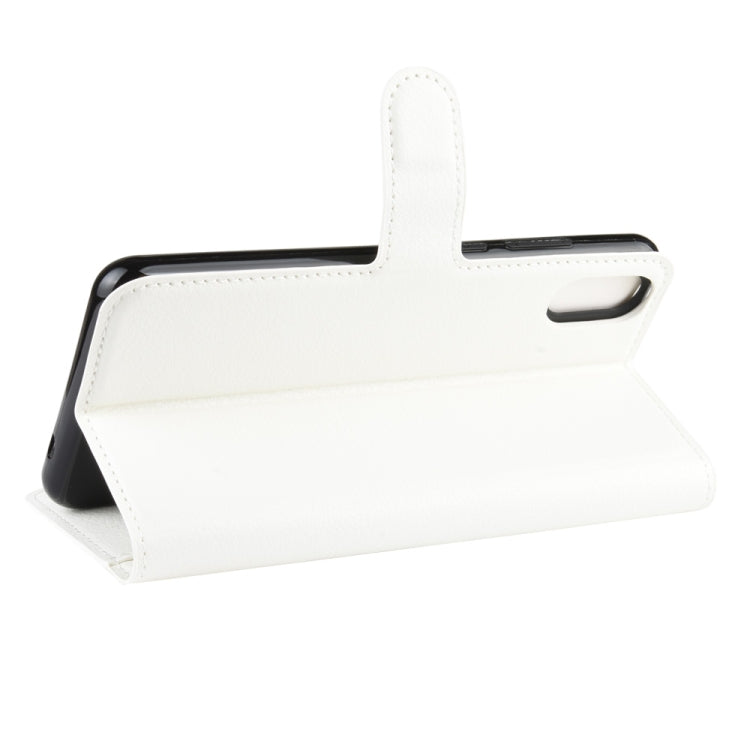 For Wiko Y70 Litchi Texture Horizontal Flip Leather Case with Wallet & Holder & Card Slots