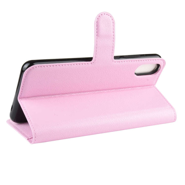 For Wiko Y70 Litchi Texture Horizontal Flip Leather Case with Wallet & Holder & Card Slots