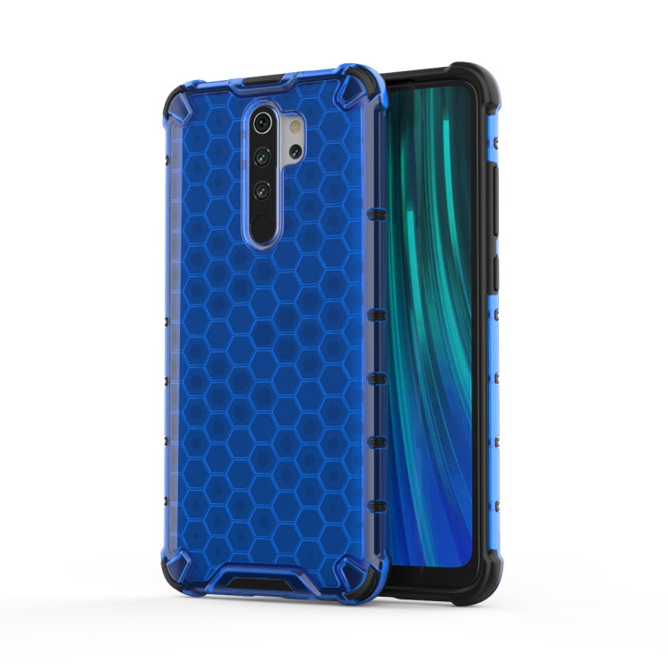 For Xiaomi Redmi Note 8 Pro Shockproof Honeycomb PC + TPU Case