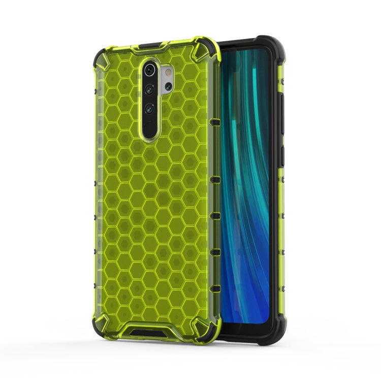 For Xiaomi Redmi Note 8 Pro Shockproof Honeycomb PC + TPU Case