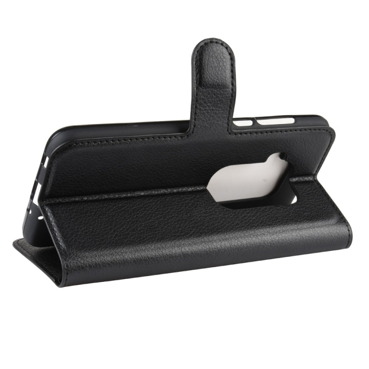 For Motorola One Zoom Litchi Texture Horizontal Flip Leather Case with Wallet & Holder & Card Slots