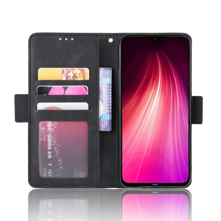 For Xiaomi Redmi Note 8 Wallet Style Skin Feel Calf Pattern Leather Case ï¼Œwith Separate Card Slot