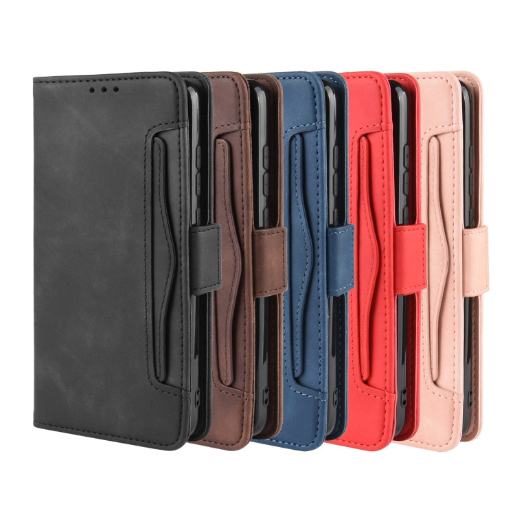 For Xiaomi Redmi Note 8 Pro Wallet Style Skin Feel Calf Pattern Leather Case ï¼Œwith Separate Card Slot